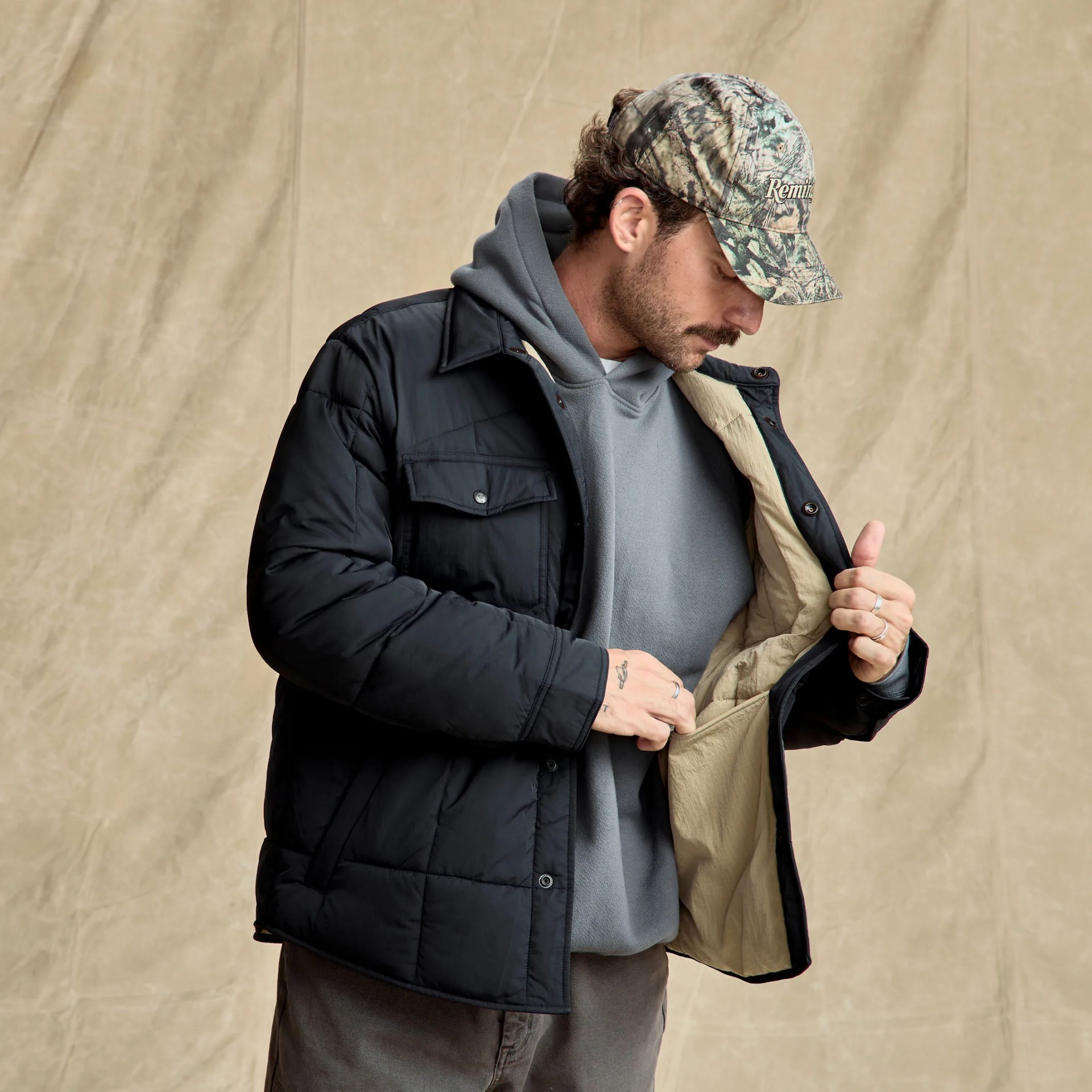 flint and tinder quilted jacket