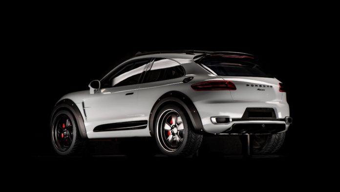 Porsche Macan Vision Safari rear