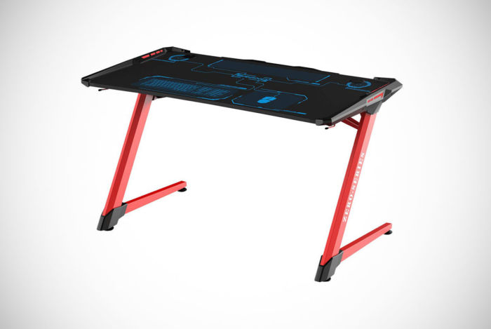 Kinsal Z-Shaped Gaming Desk