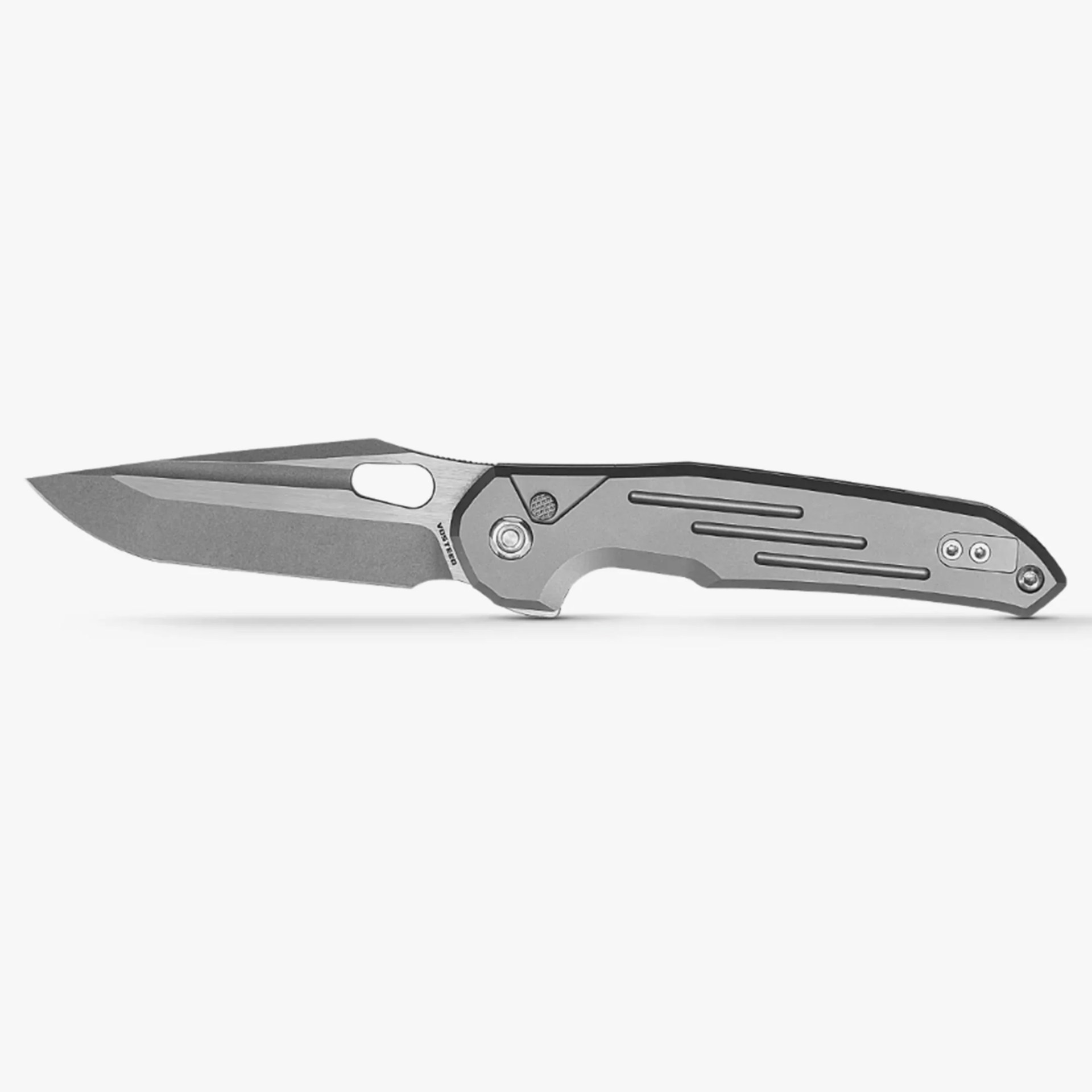 Vosteed Thunderbird Button Lock Knife Titanium