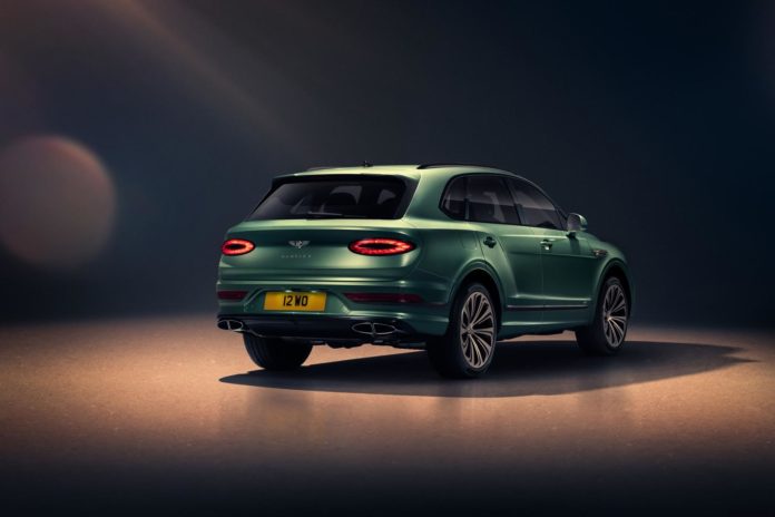 2021 Bentley Bentayga Rear Side