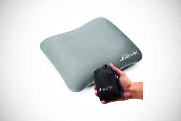 RikkiTikki Inflatable Camping Pillow