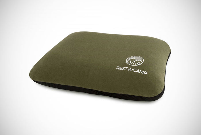 Rest-A-Camp Inflatable Camping Travel Pillow