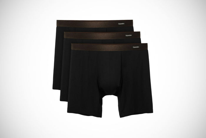 Separatec Men’s Basic Bamboo Rayon Boxer Briefs