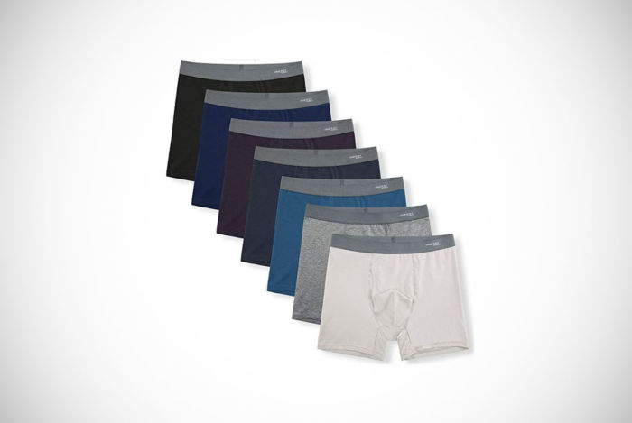 Innersy Men’s Cotton Boxer Briefs Rainbow Pack