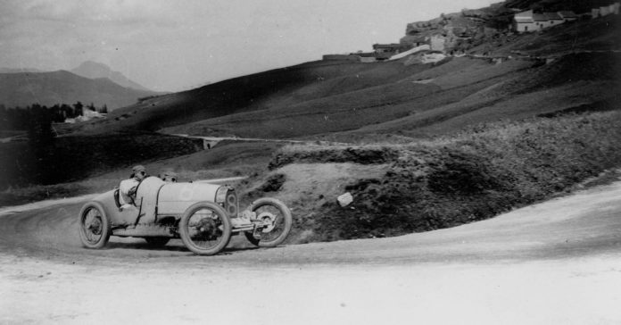 Bugatti Type 35 at the Targa Florio 1925