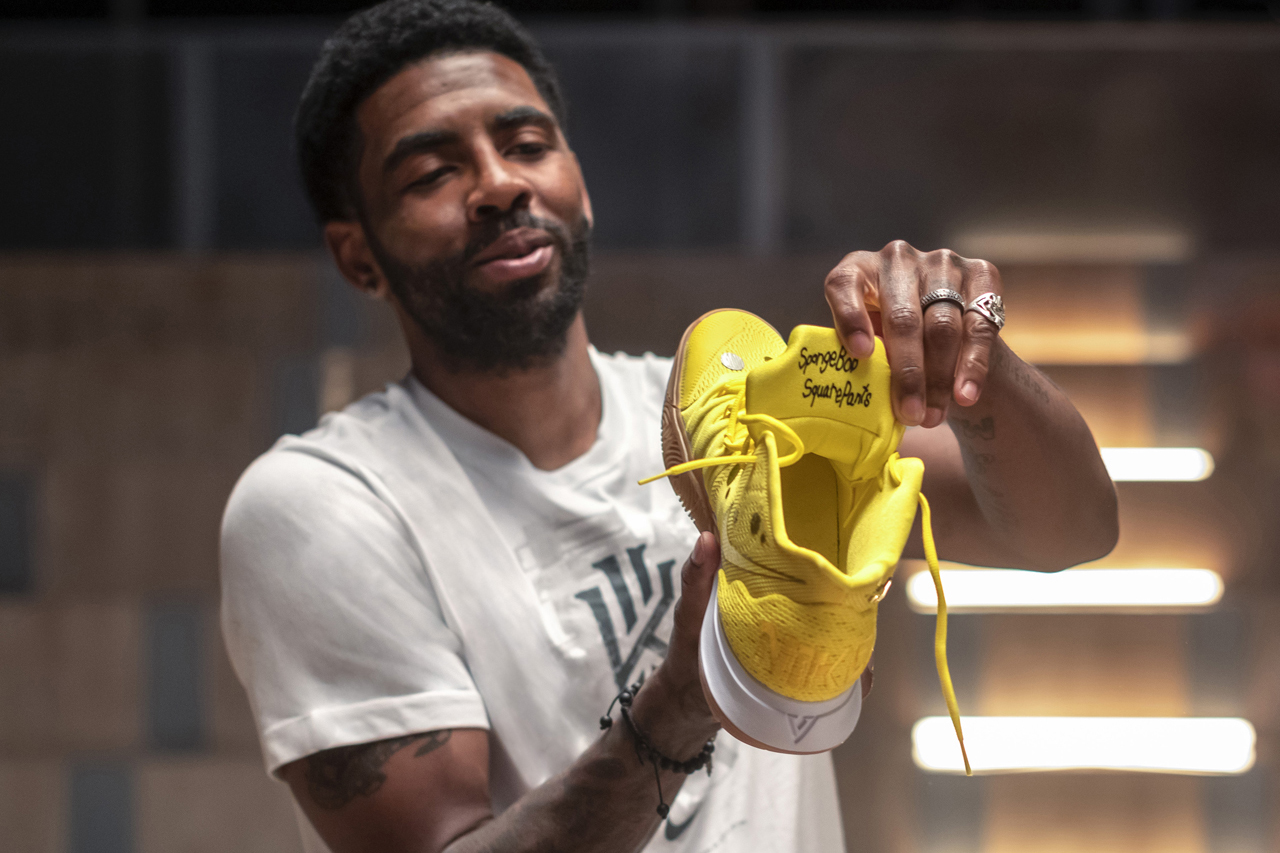 spongebob squarepants x nike kyrie collection