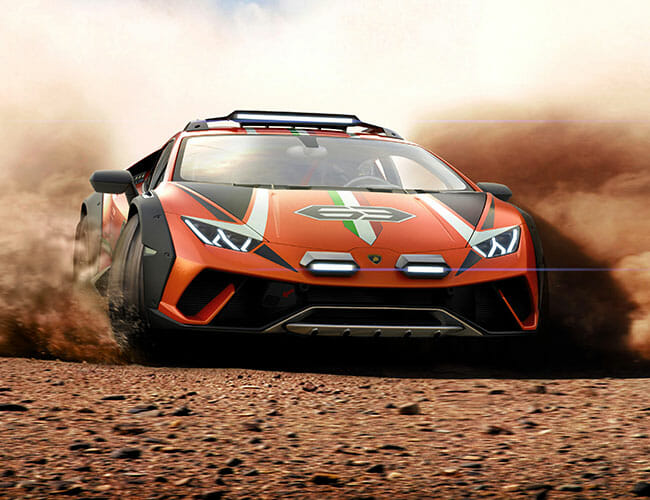 lamborghini huracan sterrato off-road concept