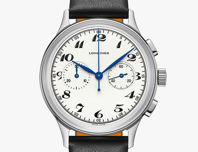 Looking for a Beautiful Chronograph Watch? Check Out This 1940s-Inspired Longines