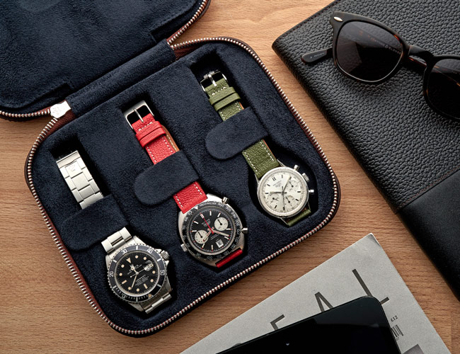 These High-End Leather Watch Cases Will Protect Your Collection in Style