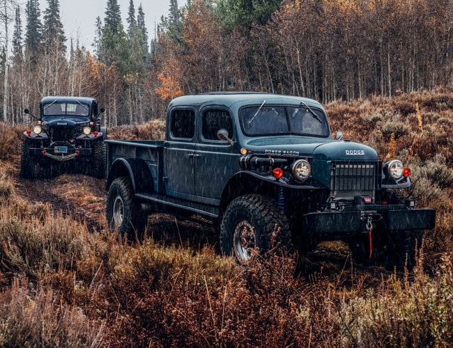 Power Wagons By Legacy Classic Trucks Are Made for Work